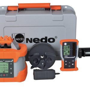 NEDO PRIMUS 2 H2N mit Commandor 2 – Rotations- / Neigungslaser horizontal