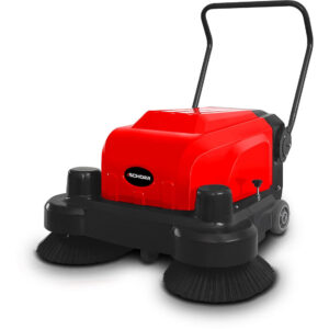 SCHORR Akku Kehrmaschine RR35KM 35 Liter Kehrmaschine 1060mm Kehrbreite
