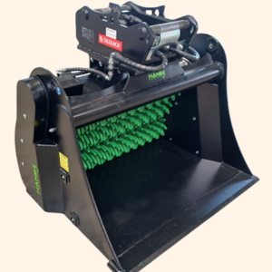 HÄNER HSS 800-3 - Schaufel-Separator für Minibagger 4,0 - 7,0 to.