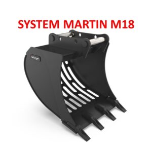 Rädlinger Sieblöffel System Martin M18| für Bagger 10,0 - 12,0 to.