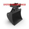 Rädlinger Tieflöffel mit DREHMOTOR System Martin M18 | für Bagger 11,0 bis 15,0 to.