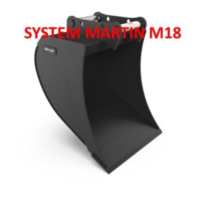 Rädlinger Tieflöffel System Martin M18 "ohne Zähne"| für Bagger 10,0 bis 12,0 to.