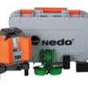 NEDO X-Liner 6 Green | Grüner Multilinien-Laser mit horizontaler 360° Laserlinie