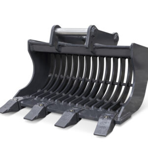 Stone rake bucket for S100 miniexcavator - 50cm - S30